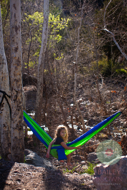 Spring photography of children enjoying a nature habitat.